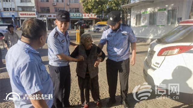 九旬老人獨(dú)自出門(mén)不慎受傷 城陽(yáng)警方緊急將其送往醫(yī)院