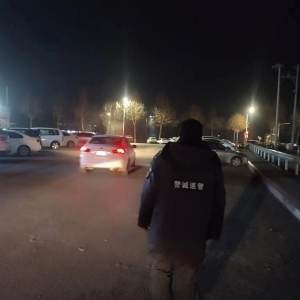 加大夜間巡查力度，維護良好鎮(zhèn)容秩序！