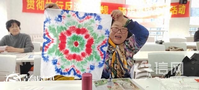 巧手傳非遺 金家?guī)X街道舉辦手工扎染及手繪風箏活動