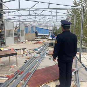 南村執(zhí)法中隊持續(xù)強化違建管控，重拳整治違法建設(shè)！