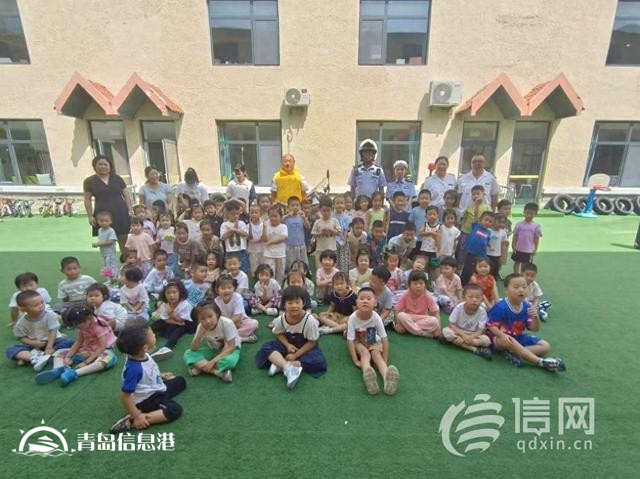 信新相映走進智慧熊幼兒園 讓孩子們在愉快中學習交通安全知識