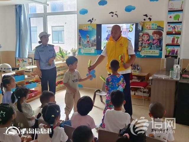 信新相映走進智慧熊幼兒園 讓孩子們在愉快中學習交通安全知識