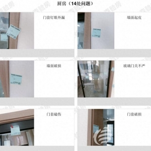 中梁首府106平精裝新房有54處問(wèn)題 業(yè)主還要繼續(xù)租房住